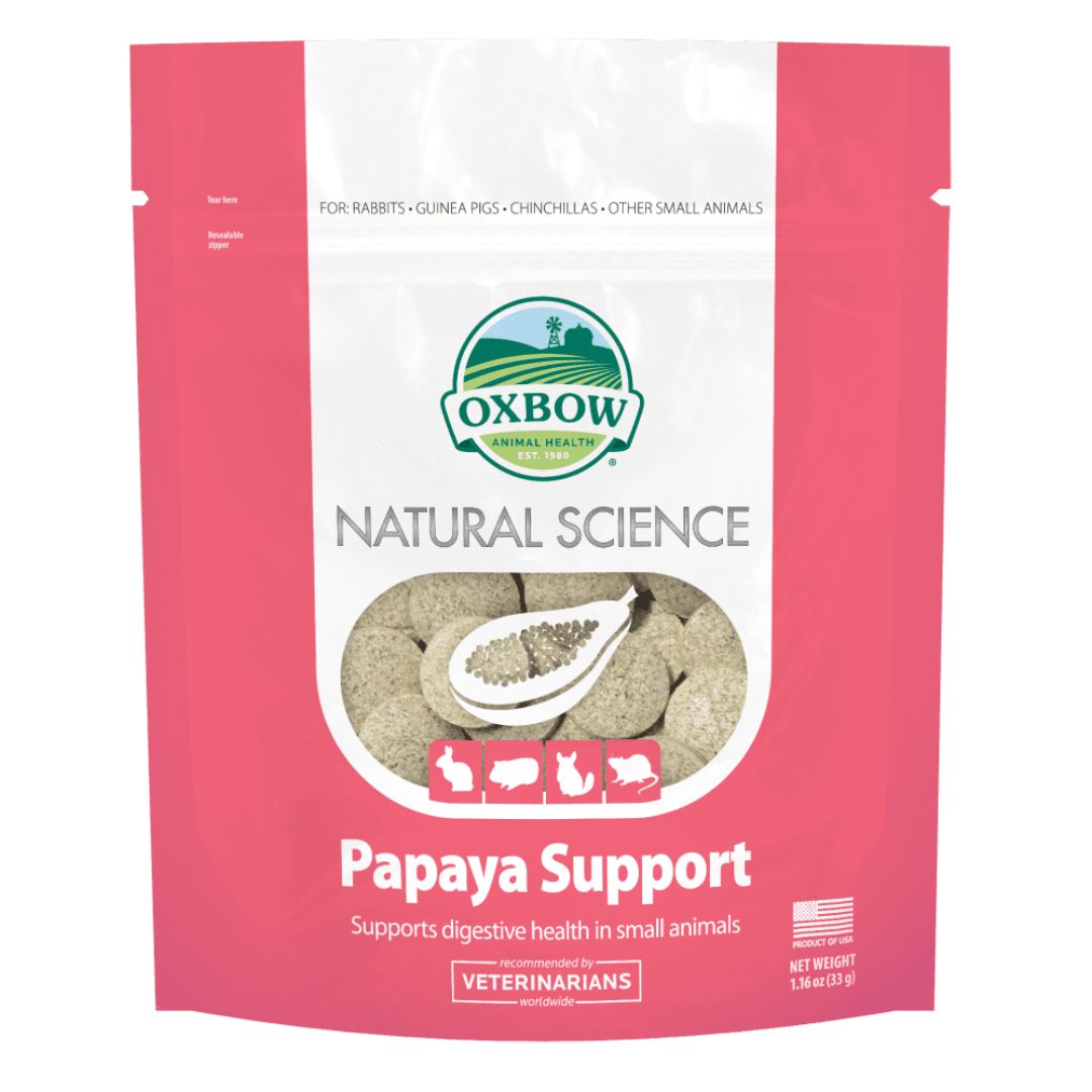 Oxbow Natural Science Papaya Support, Size: 1.16oz