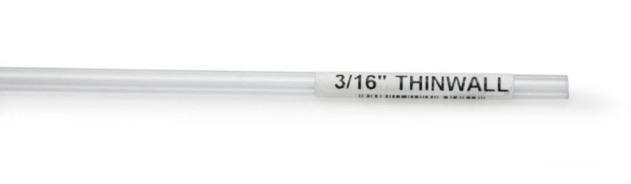 Lee's Thinwall Rigid Aquarium Tubing, Size: 3/16" X 36"