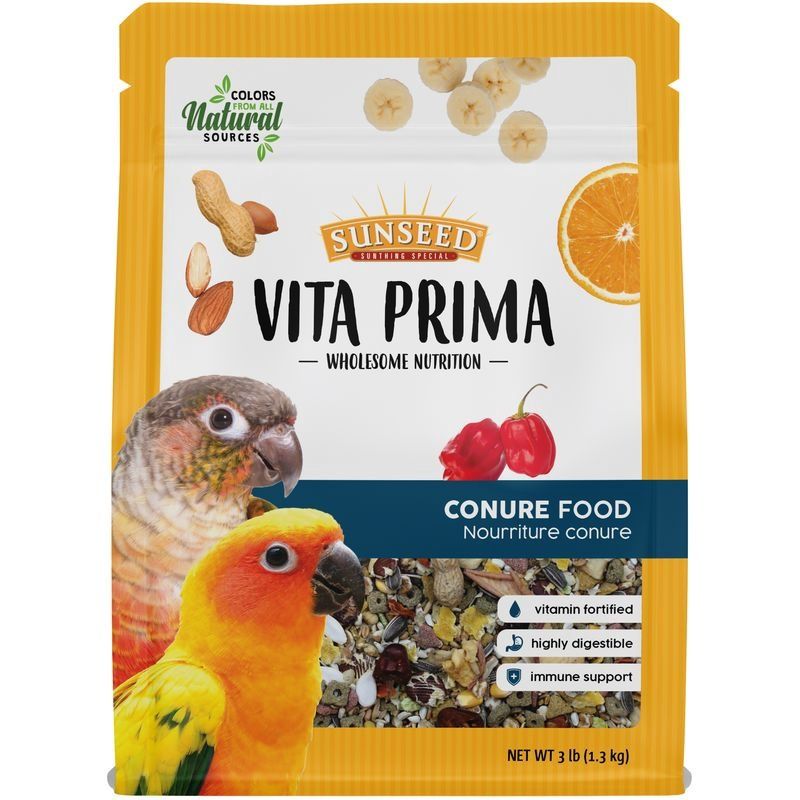 Sunseed Vita Prima Conure Food, Size: 3LB