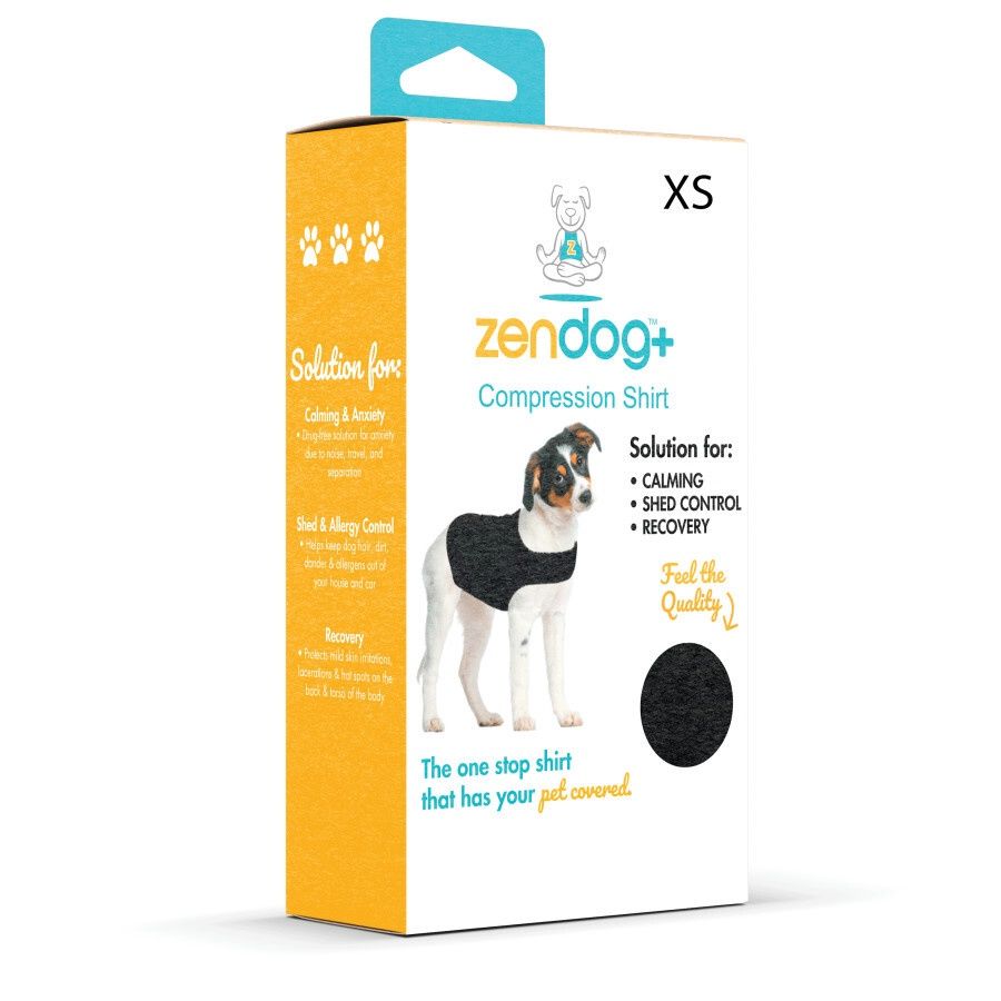 ZenPet ZenDog+ Compression Shirt for Dogs, Size: X-Small