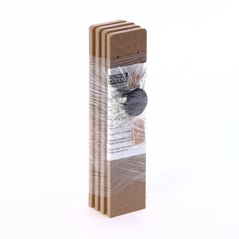 Birds Choice Platform Bird Feeder Leg Set in Taupe Recycled Plastic