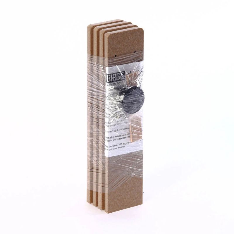 Birds Choice Platform Bird Feeder Leg Set in Taupe Recycled Plastic