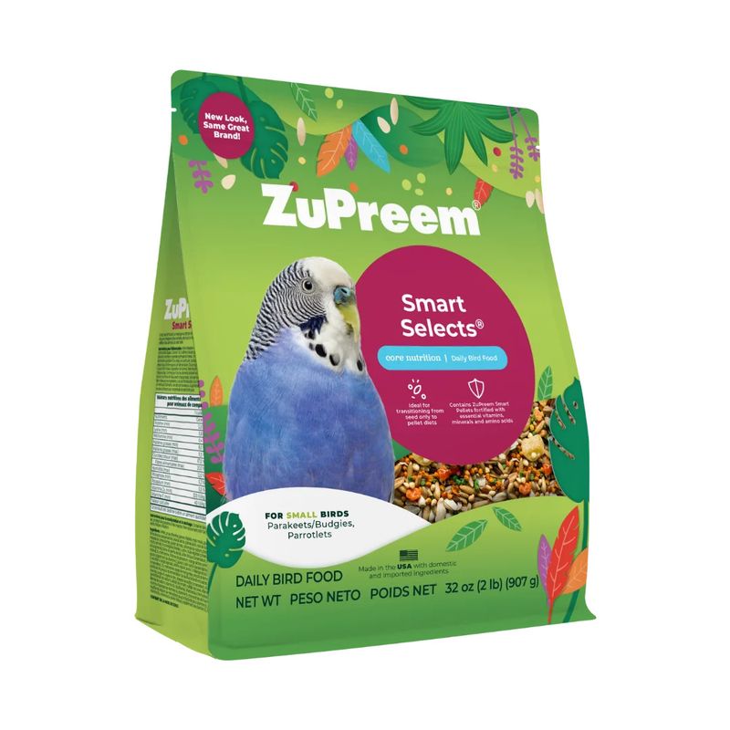 ZuPreem Smart Selects Bird Food for Small Birds