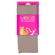 Messy Mutts Silicone Cat Litter Mat Grey- 18"x14"