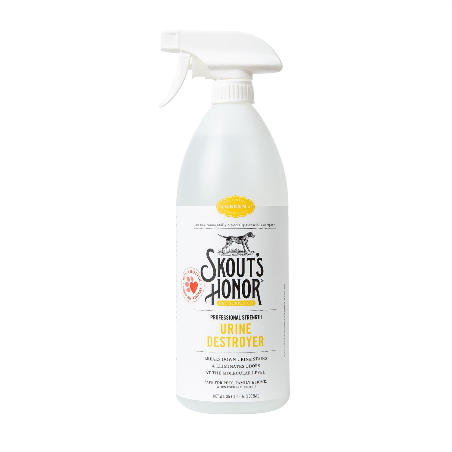 Skout's Honor Pet Urine Destroyer, Size: 35oz