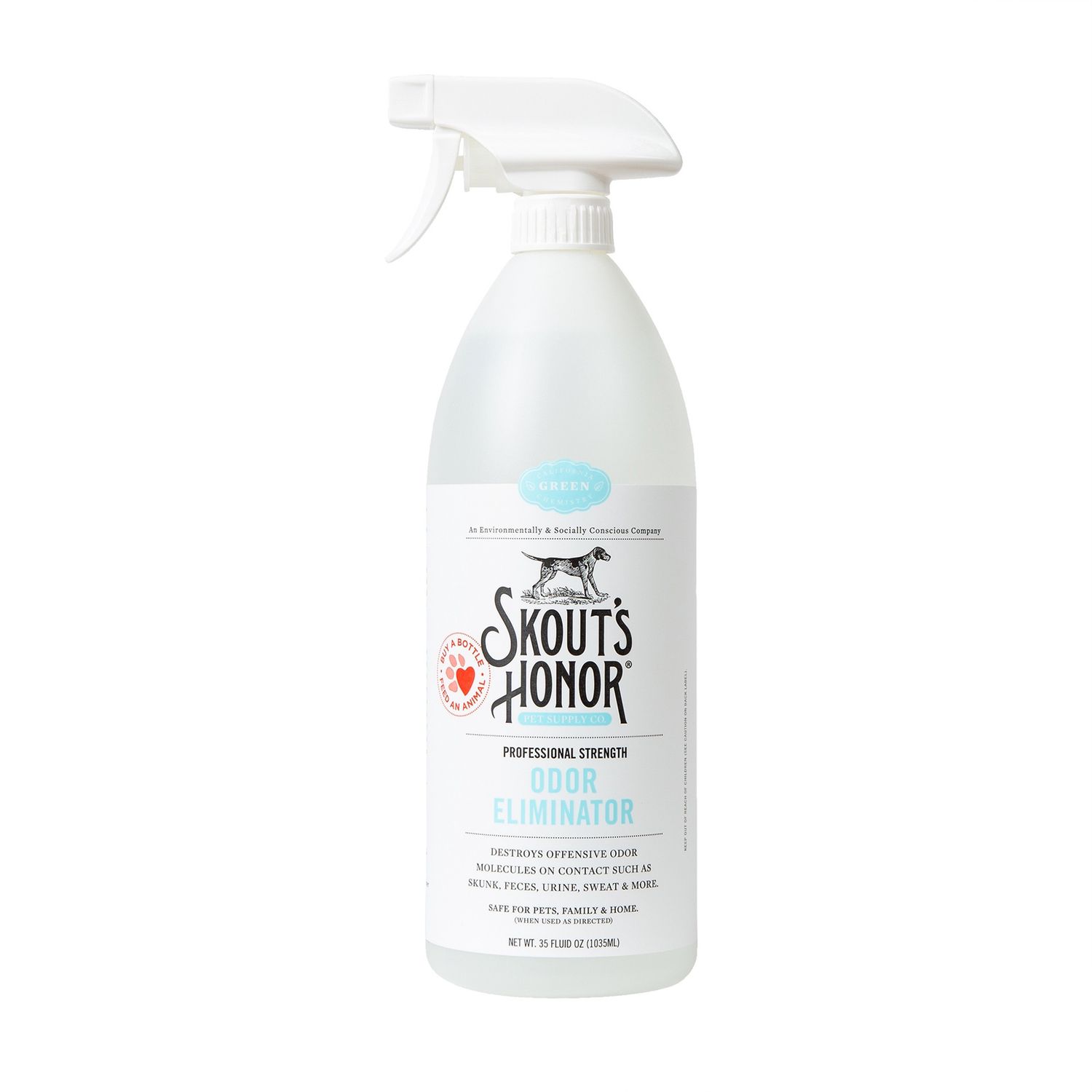 Skout's Honor Pet Odor Eliminator, Size: 35oz