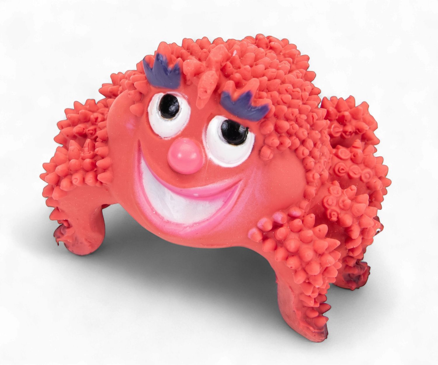 Rascals 3" Latex X-Small Crab - Squeaker Dog Toy