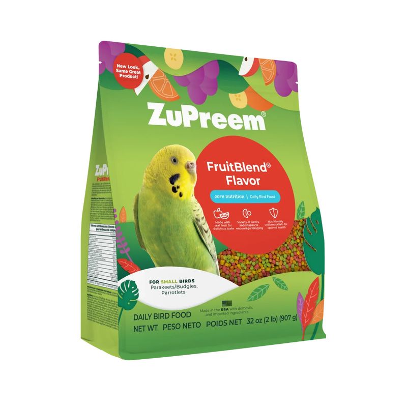ZuPreem FruitBlend Food for Small Birds