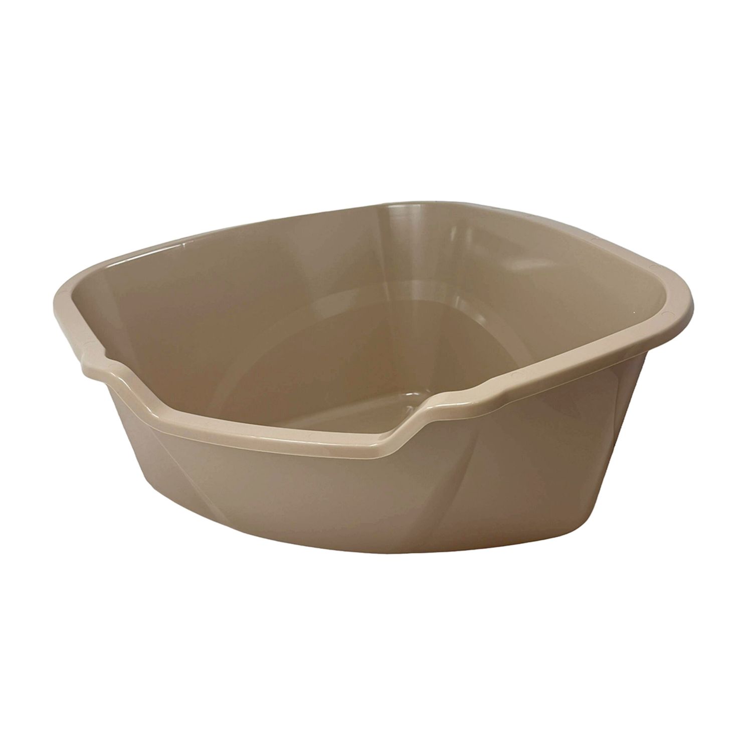 Van Ness Plastics High-Sides Corner Cat Litter Pan, Large