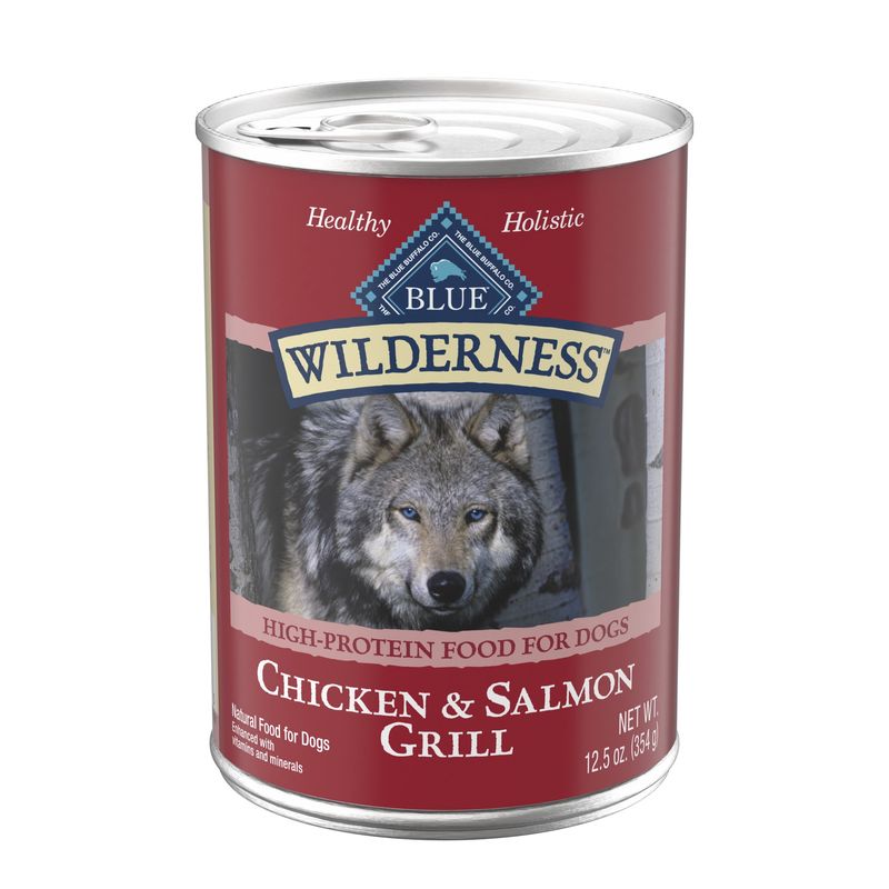 Blue Buffalo Wilderness Chicken &amp; Salmon Grill Wet Dog Food