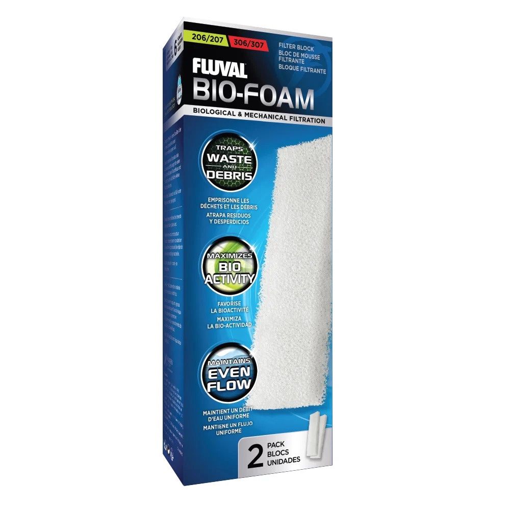 Fluval 07 Series Bio-Foam 2-Pack, Fits: 207/307
