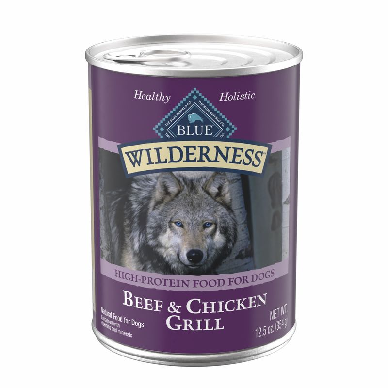 Blue Buffalo Wilderness Beef &amp; Chicken Grill Wet Dog Food