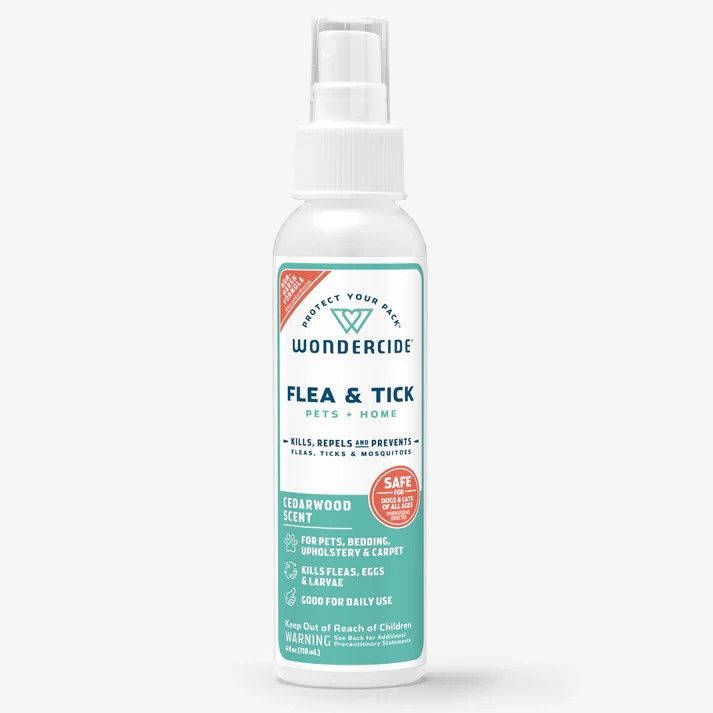 Wondercide Flea &amp; Tick Spray for Pets + Home, Scent: Cedarwood, Size: 4oz