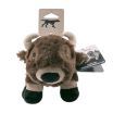 Tall Tails Plush Buffalo Squeaker Dog Toy 9in.