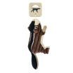 Tall Tails Plush Chipmunk Squeaker Dog Toy Brown 5in.