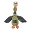 Tall Tails Plush Squeaker Duck Dog Toy Sage 12in.