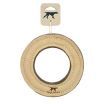 Tall Tails Natural Leather Ring Dog Toy 7in.