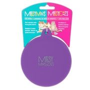 Messy Mutts Silicone Universal Cat Food and Dog Food Can Cover, Fits 2.5" to 3.3"