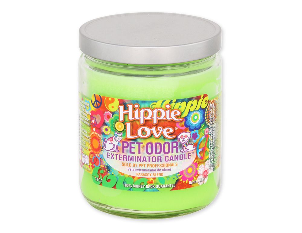 Pet Odor Exterminator - Hippie Love Fragrance, Type: Candle 13oz