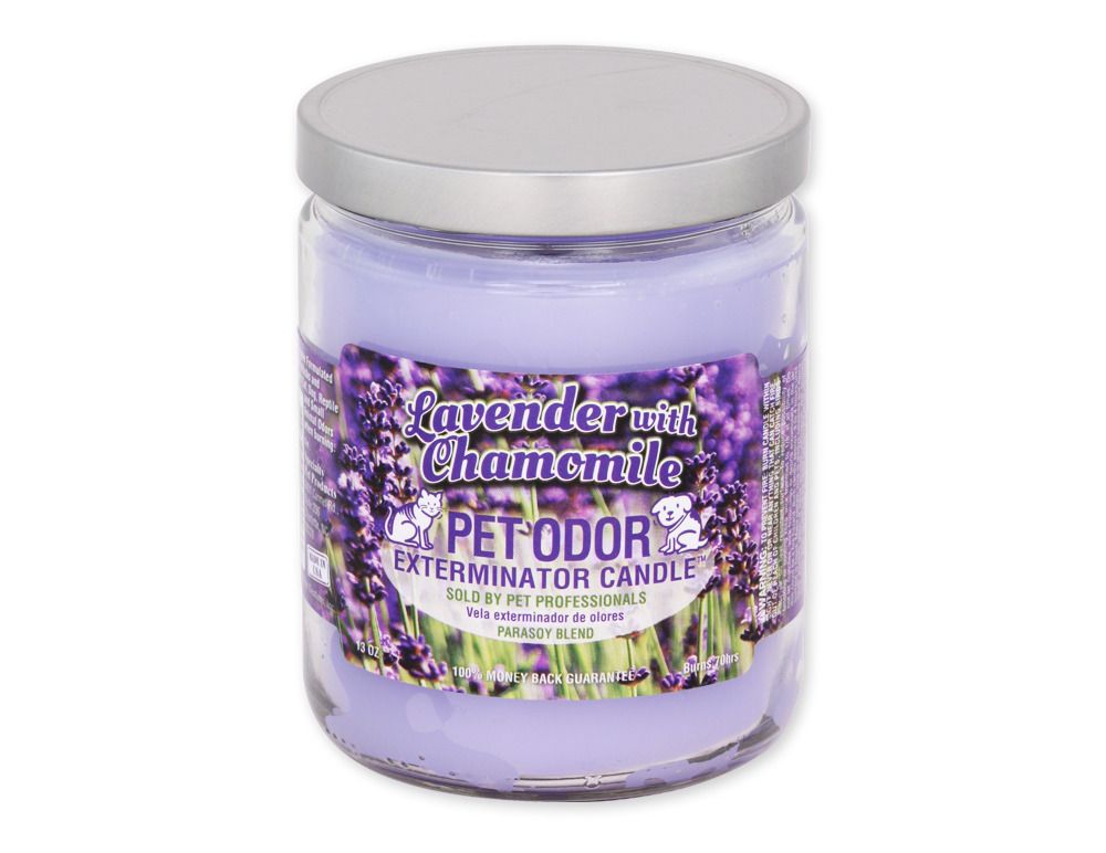 Pet Odor Exterminator - Lavender with Chamomile Fragrance, Type: Candle 13oz