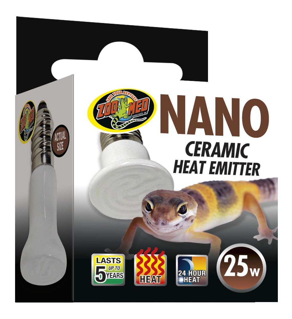 Zoo Med Nano Ceramic Heat Emitter, Power: 25w