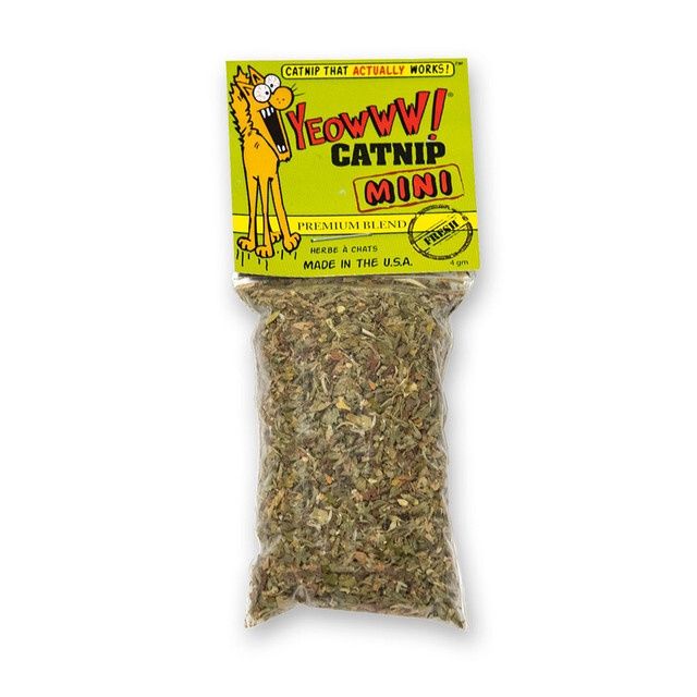 Yeowww! Catnip Organic Leaf and Flower Top Blend, Size: 4gram