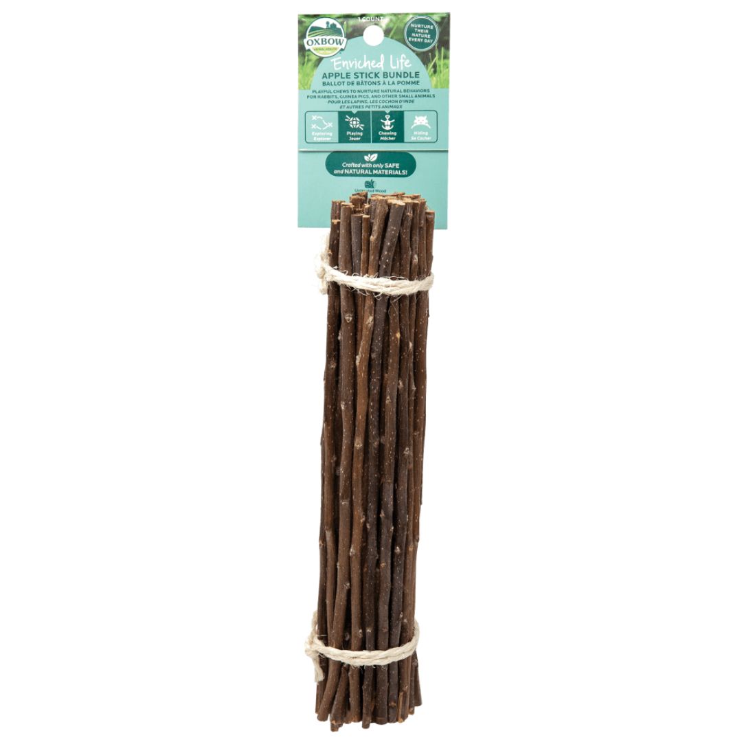 Oxbow Enriched Life Apple Stick Bundle, Size: One Size