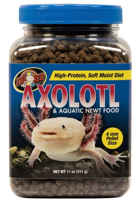 Zoo Med Axolotl &amp; Aquatic Newt Food, Size: 11oz