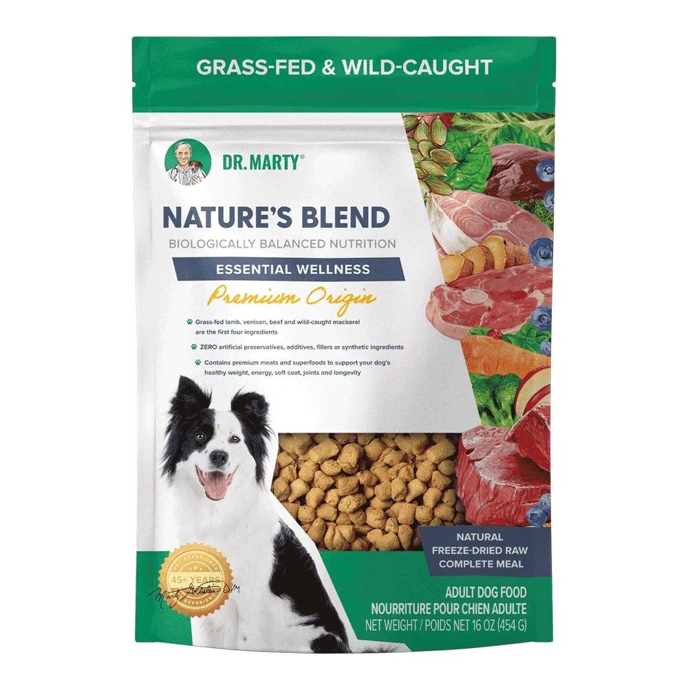 Dr. Marty Nature's Blend Essential Wellness Premium Origin Dog Food, Size: 16oz