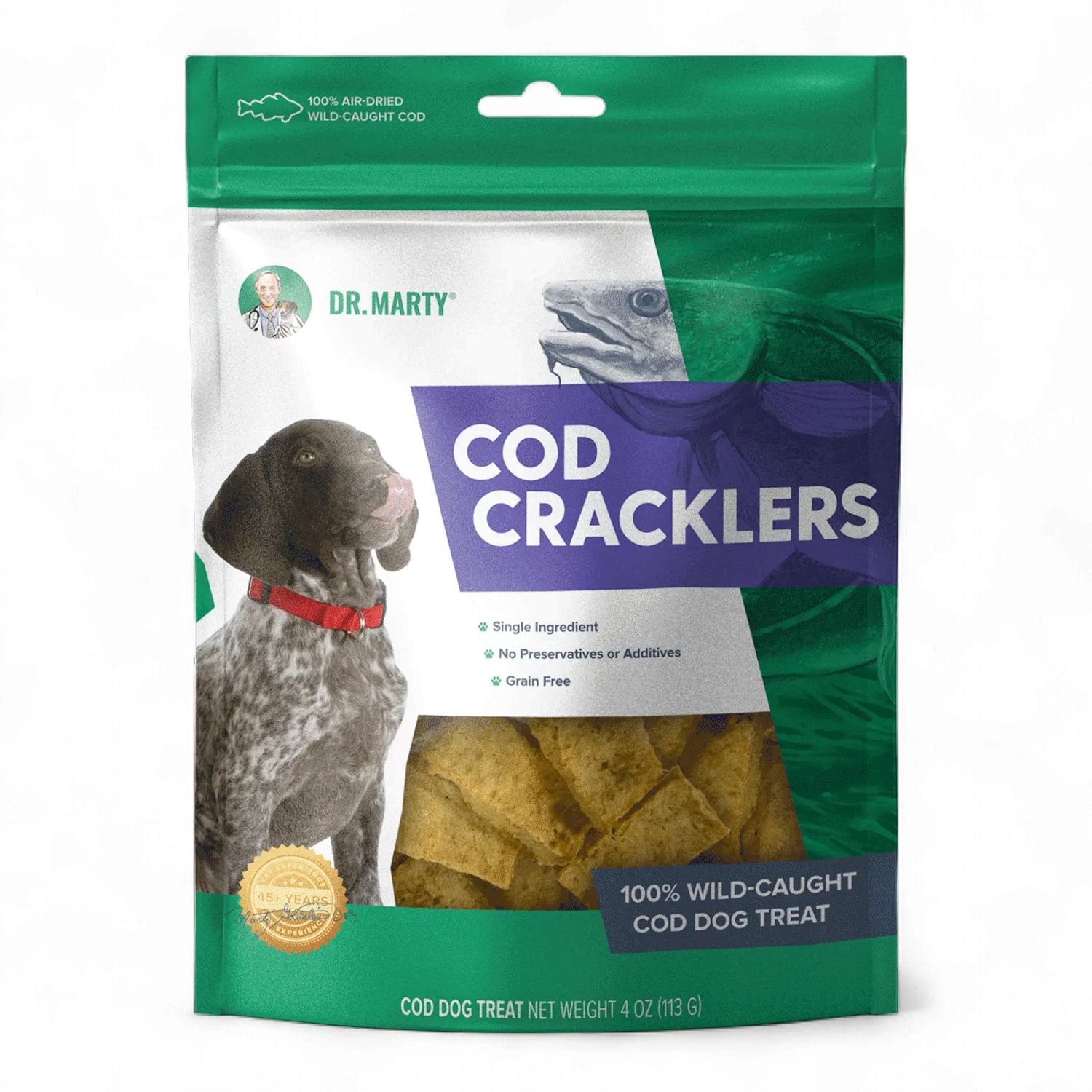 Dr. Marty Cod Cracklers, Size: 4oz