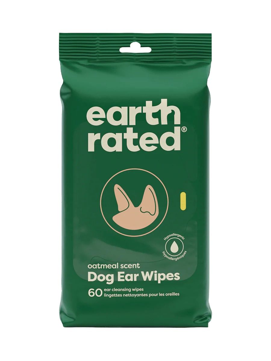 Earth Rated Ear Wipes, Package Size: 60 Count