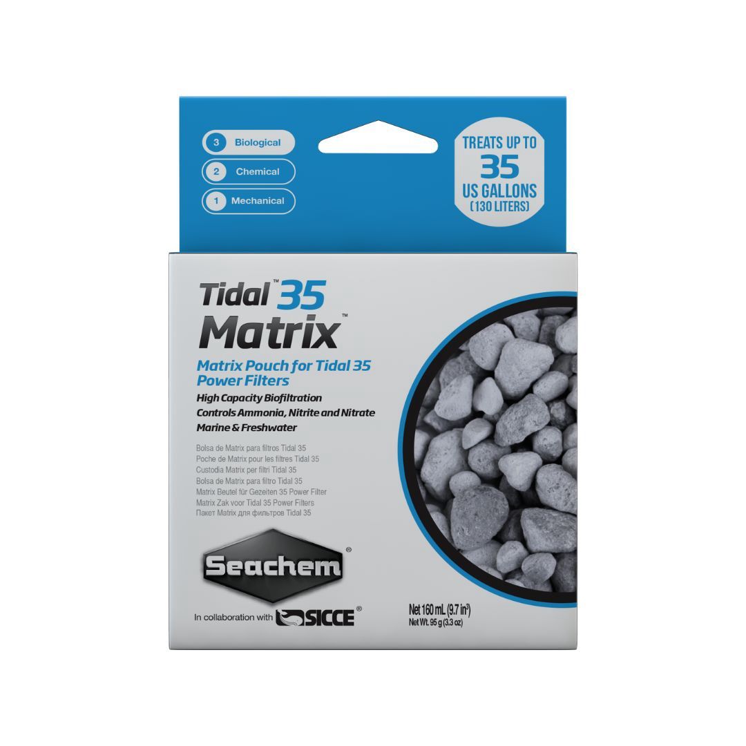 SeaChem Tidal Matrix Bio Media Pouch, Size: Tidal 35
