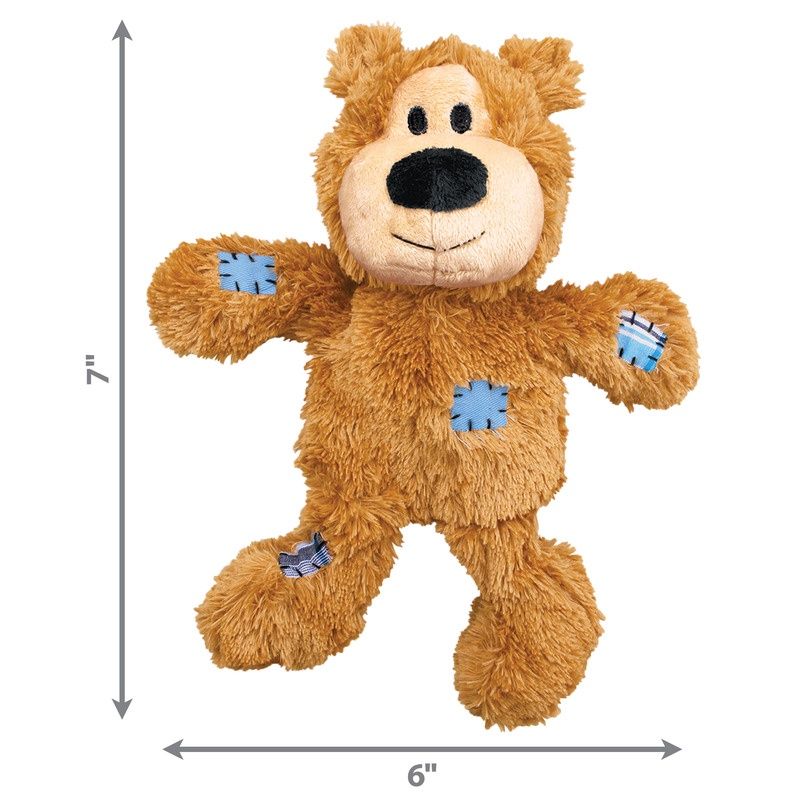 KONG Wild Knots Bear Dog Toy, Size: Small/Medium