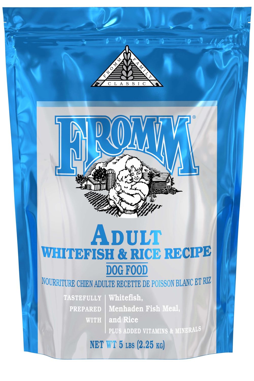 Fromm Classic Whitefish and Rice Dry Dog Food, Size: 5lb