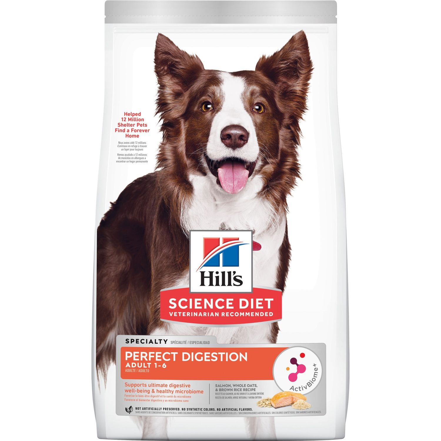 Hill's Science Diet Adult Perfect Digestion Dry Dog Food, Size: 3.5lb