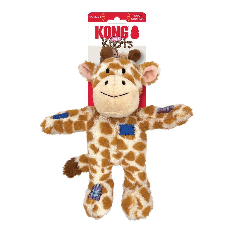 KONG Wild Knots Giraffe Dog Toy, Size: Medium/Large