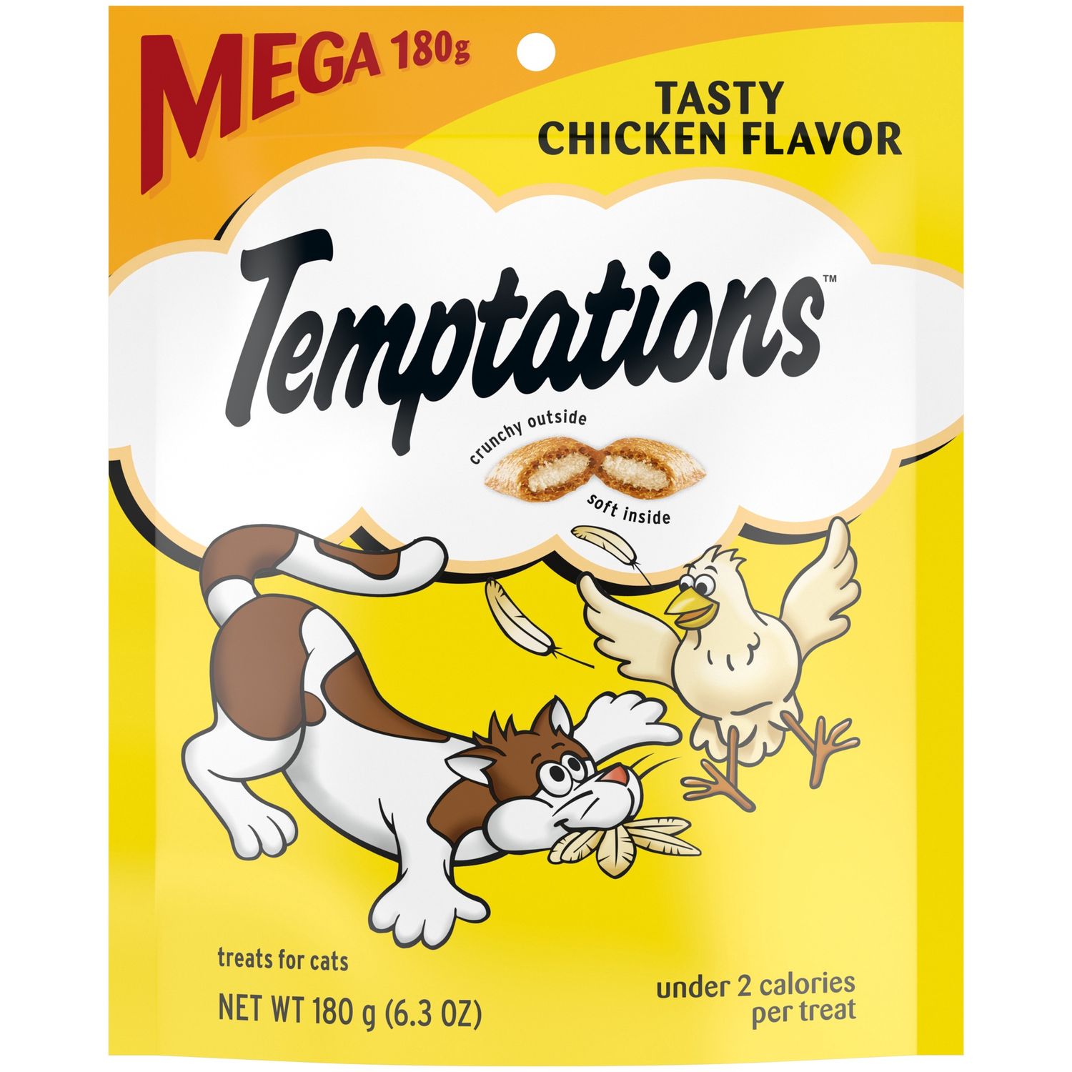 Temptations Classic Tasty Chicken Flavor Cat Treats, Size: 6.3oz