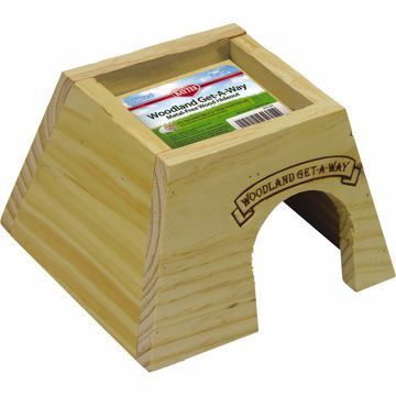 Kaytee Woodland Get-A-Way Small Animal Hideout, Size: Small