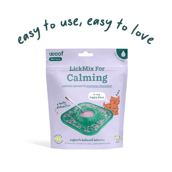 Woof Calming LickMix, Size: 5.5oz