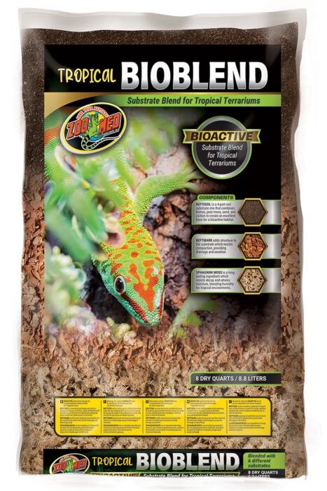 Zoo Med Tropical BioBlend Substrate, Size: 8 quarts