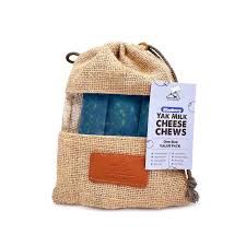 peaksNpaws Yak Milk Cheese Dog Chew 3 pack, Flavor: Blueberry, Size: Large