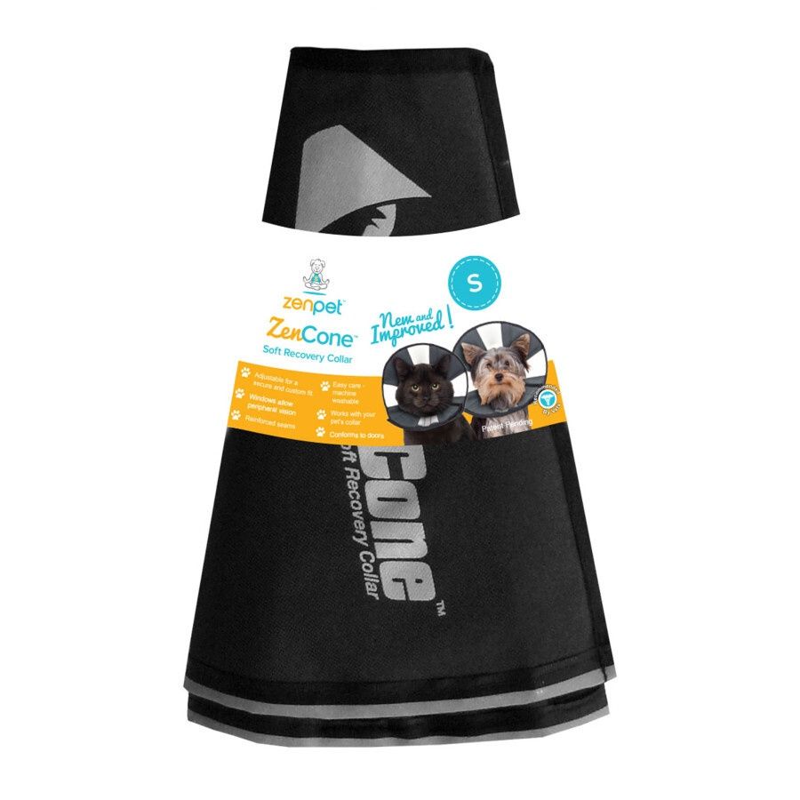 ZenPet ZenCone Soft Recovery Collar for Dogs and Cats, Size: Small