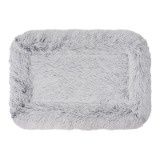 Tall Tails Cuddle Crate Mat Dog &amp; Cat Bed, Color: Gray, Size: Medium 30"x19"