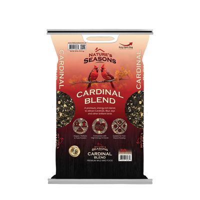 Nature's Seasons Cardinal Blend Wild Bird Seed, 40lb Bag