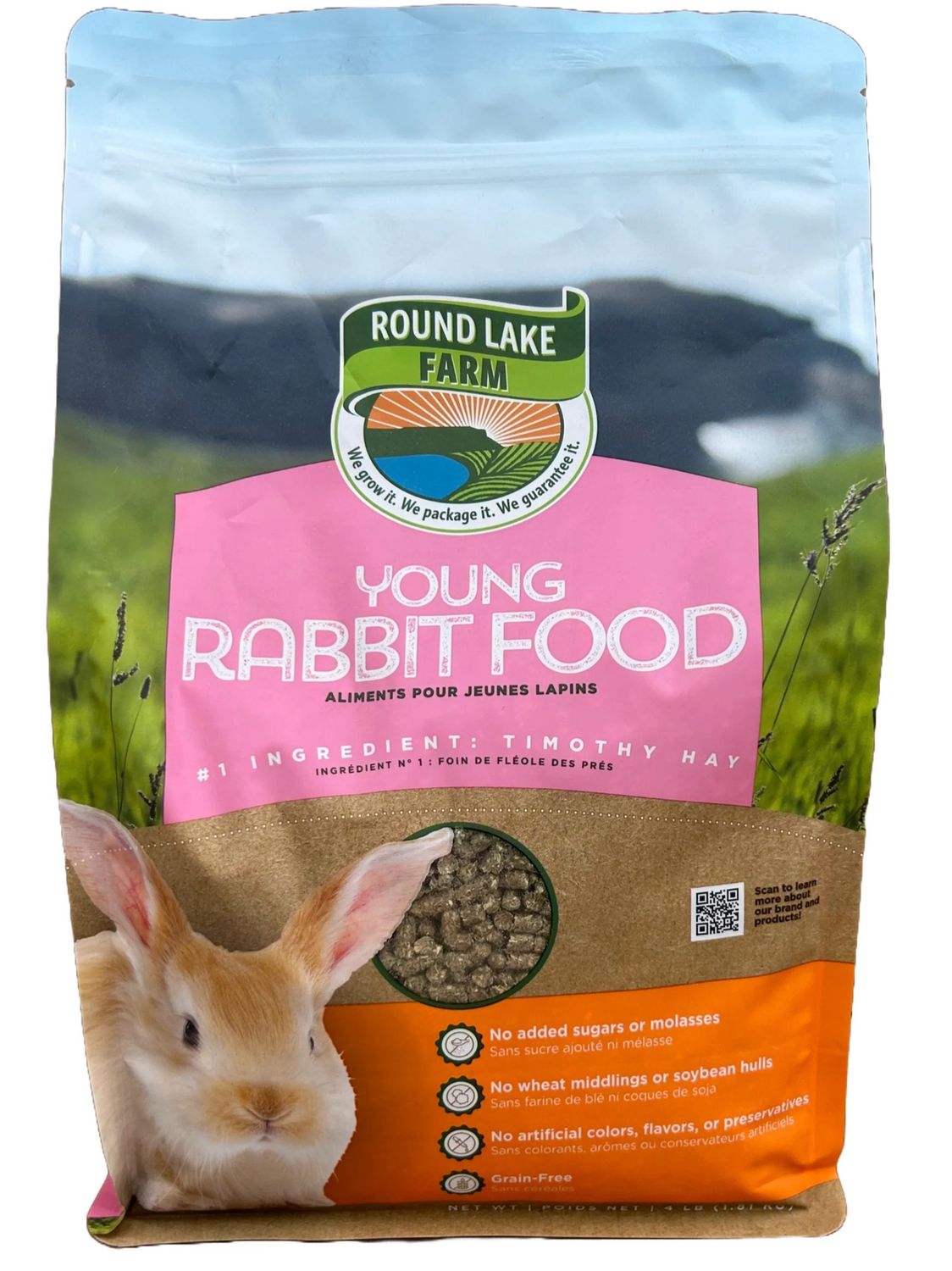 Round Lake Farm Young Rabbit Food 4lb. Bag