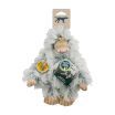 Tall Tails Plush Squeaker Mini Yeti Dog Toy 7in.