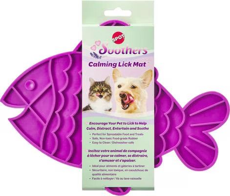 Spot Soothers Lick Mat Fish 9.75 in.