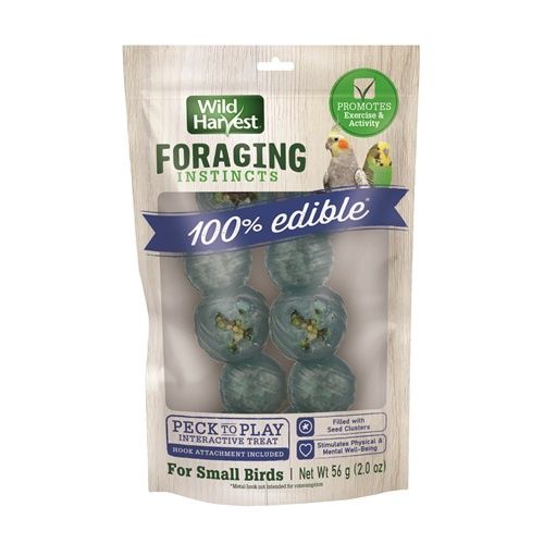 Wild Harvest Foraging Instinct Peck to Play Small Bird Treats 2 ct.