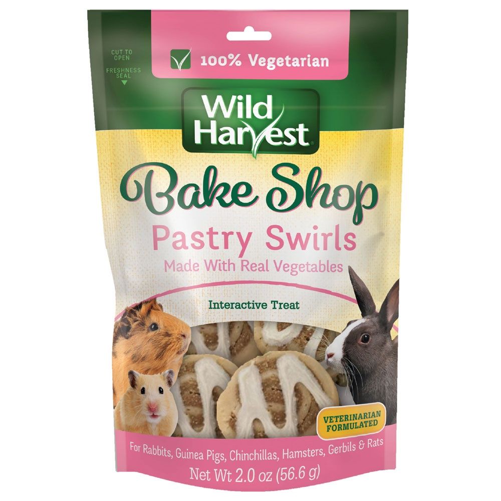 Wild Harvest Bake Shop Pastry Swirls Small Animal Treat 2 oz.