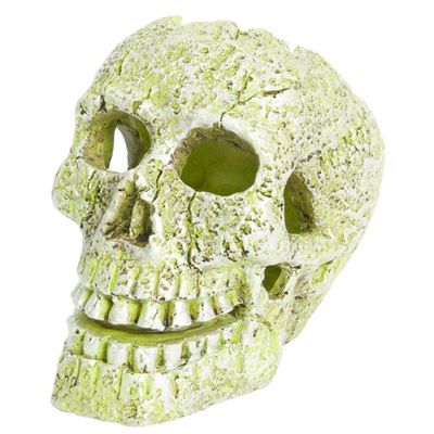 GloFish Detailed Skull Ornament Aquarium Ornament Hideaway 3.5 inch